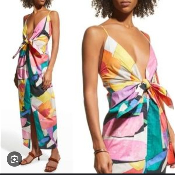 Mara Hoffman Multicolor Maxi Dress - Picture 1 of 3